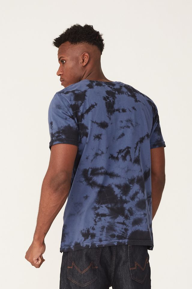 Camiseta-NBA-Especial-Tie-Dye-Azul-Marinho