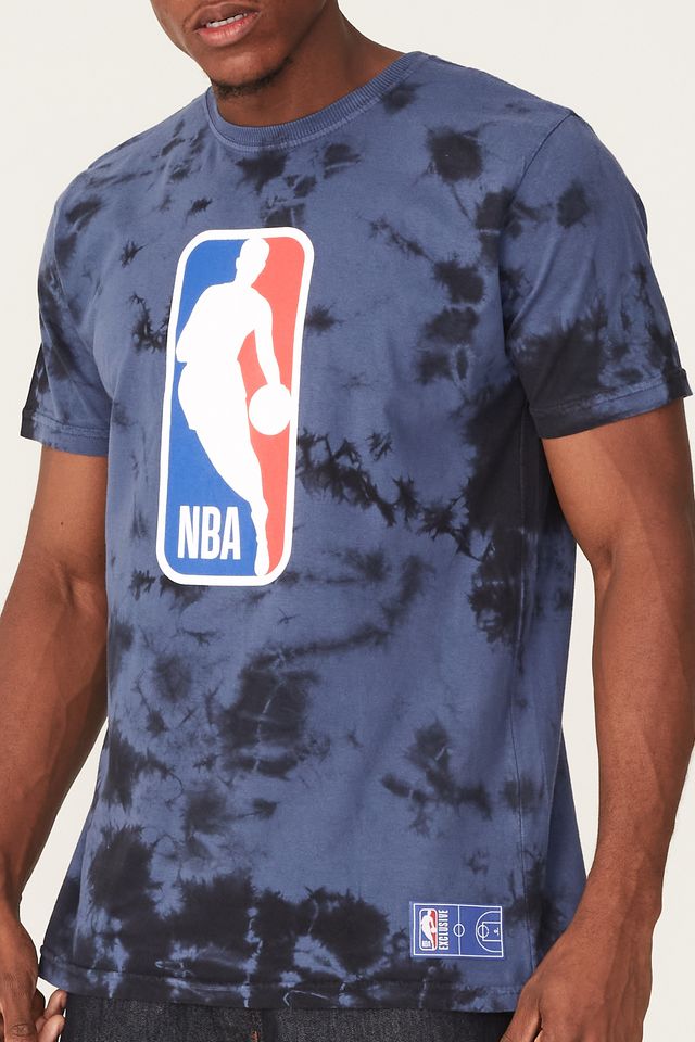 Camiseta-NBA-Especial-Tie-Dye-Azul-Marinho