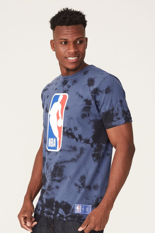 Camiseta-NBA-Especial-Tie-Dye-Azul-Marinho