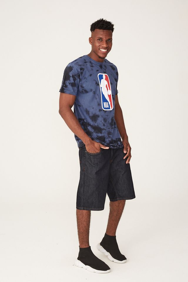 Camiseta-NBA-Especial-Tie-Dye-Azul-Marinho