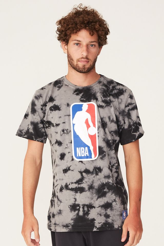 Camiseta-NBA-Especial-Tie-Dye-Preta