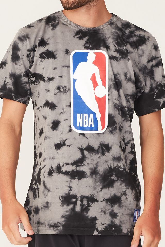 Camiseta-NBA-Especial-Tie-Dye-Preta