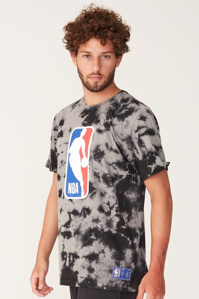 Camiseta-NBA-Especial-Tie-Dye-Preta