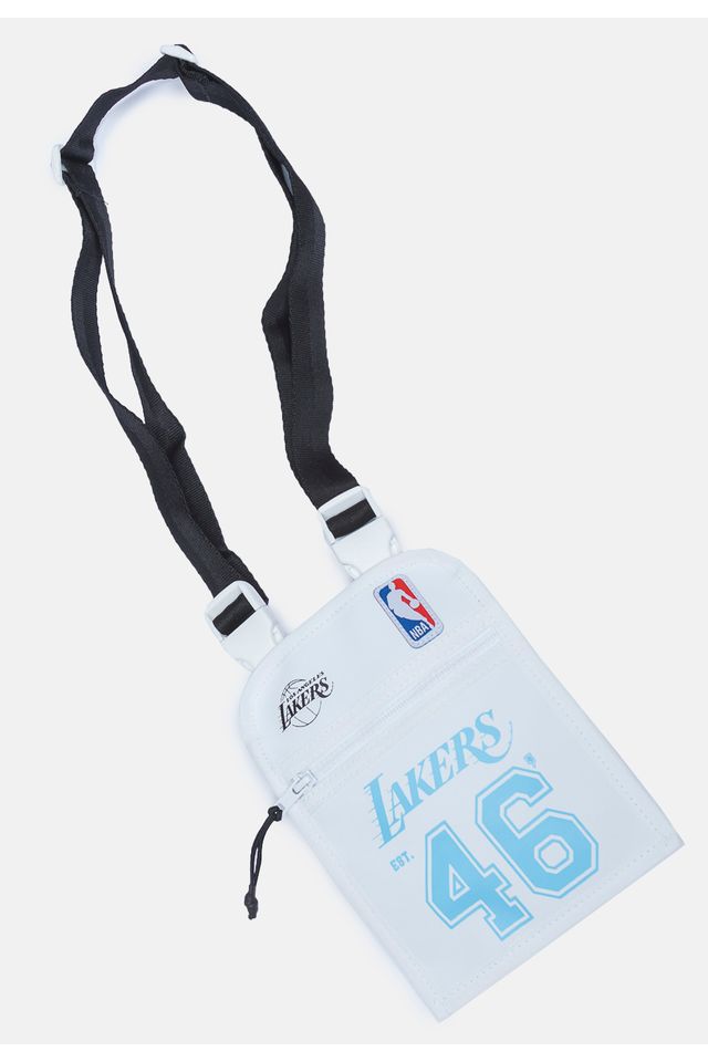 Bolsa-NBA-Shoulder-Bag-Los-Angeles-Lakers-Branca