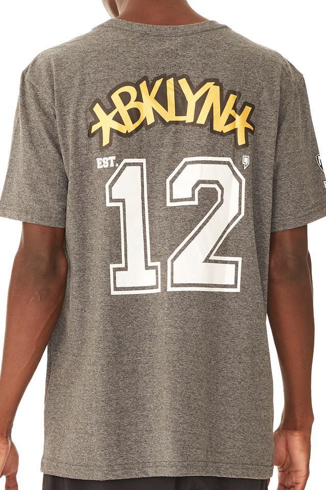 Camiseta-NBA-Especial-Brooklyn-Nets-Cinza-Mescla-Escuro