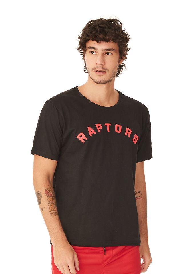 Camiseta-NBA-Estampada-Toronto-Raptors-Preta