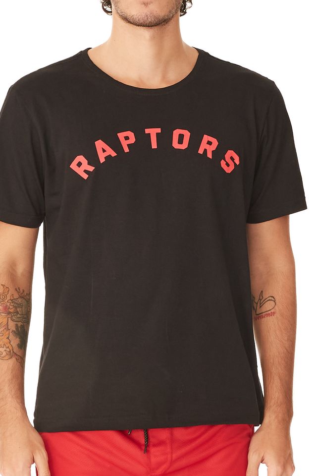 Camiseta-NBA-Estampada-Toronto-Raptors-Preta