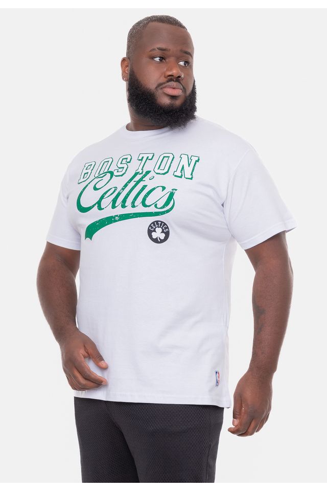 Camiseta-NBA-Plus-Size-College-Logo-Boston-Celtics-Branca