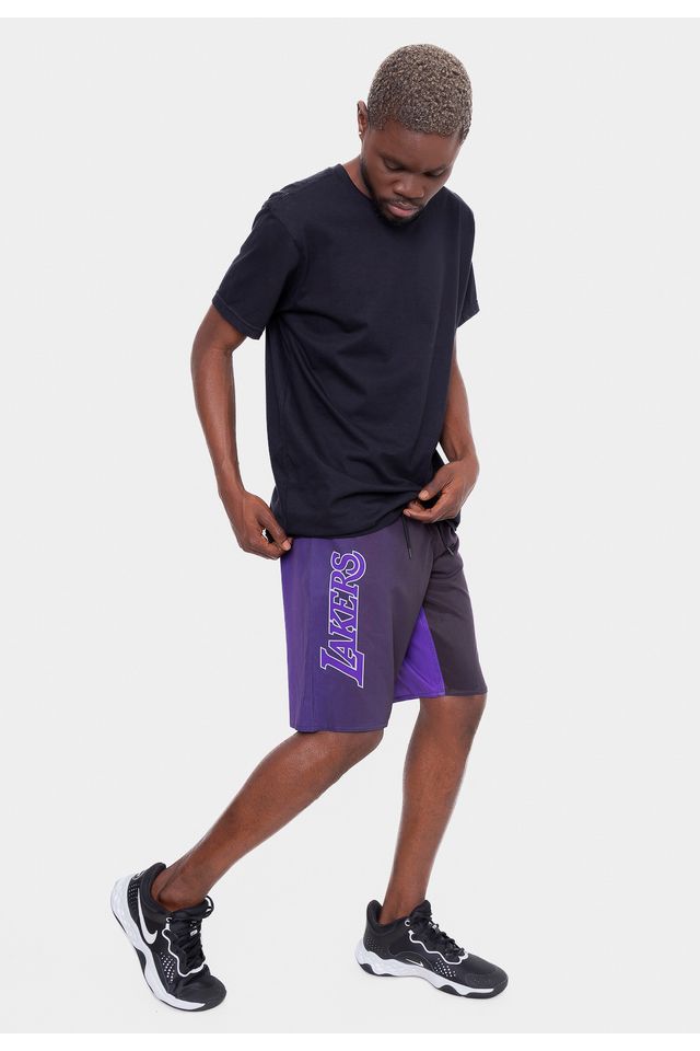 Boardshort-NBA-Gradient-Los-Angelels-Lakers-Preto