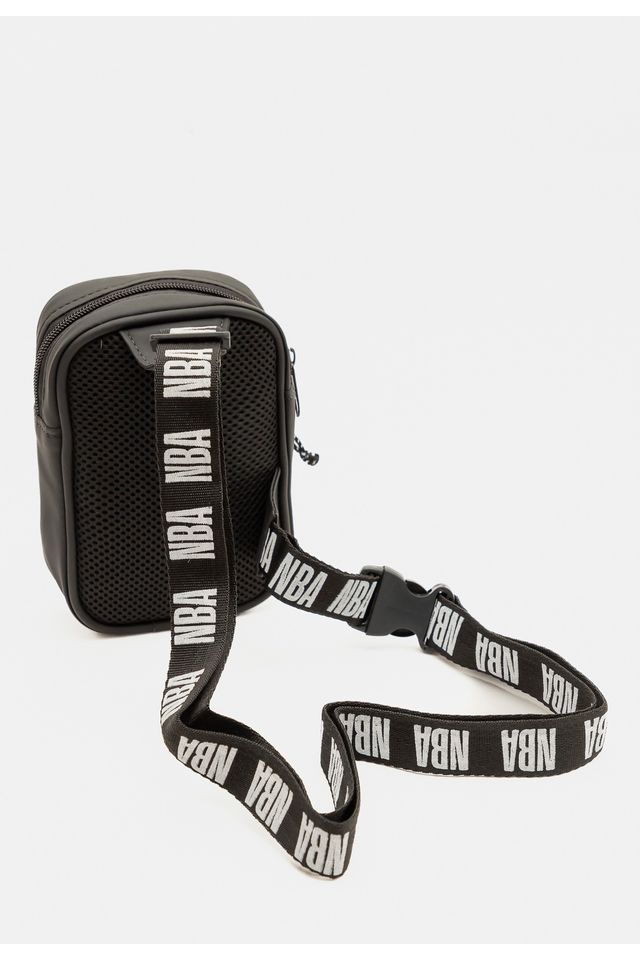 Bolsa-NBA-Shoulder-Bag-Estampada-Preta