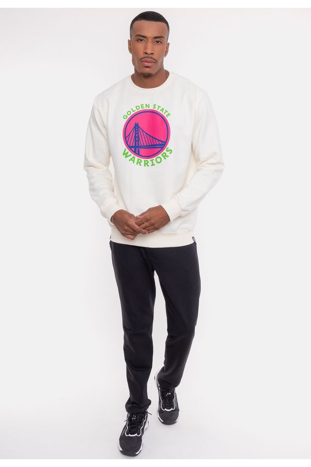 Moletom-NBA-Neon-Colors-Golden-State-Warriors-Off-White