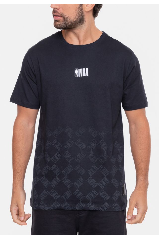 Camiseta-NBA-Gradient-Preta