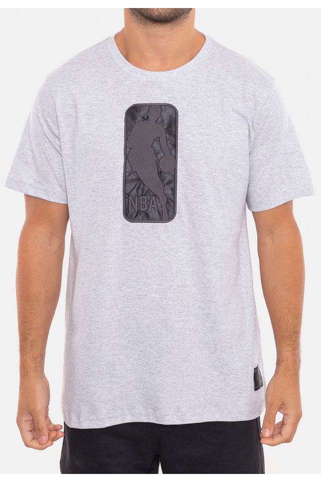 Camiseta-NBA-3D-Logo-Logoman-Gelo-Mescla