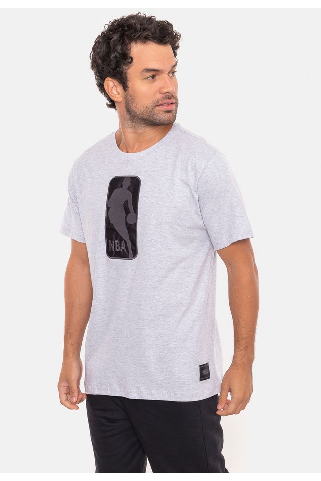 Camiseta-NBA-3D-Logo-Logoman-Gelo-Mescla