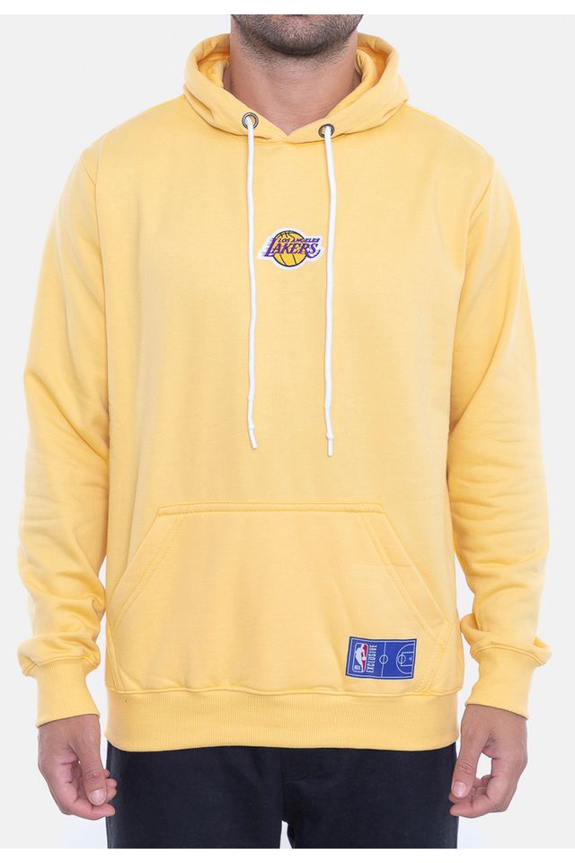 Moletom-NBA-Mini-Logo-Soft-Los-Angeles-Lakers-Amarelo