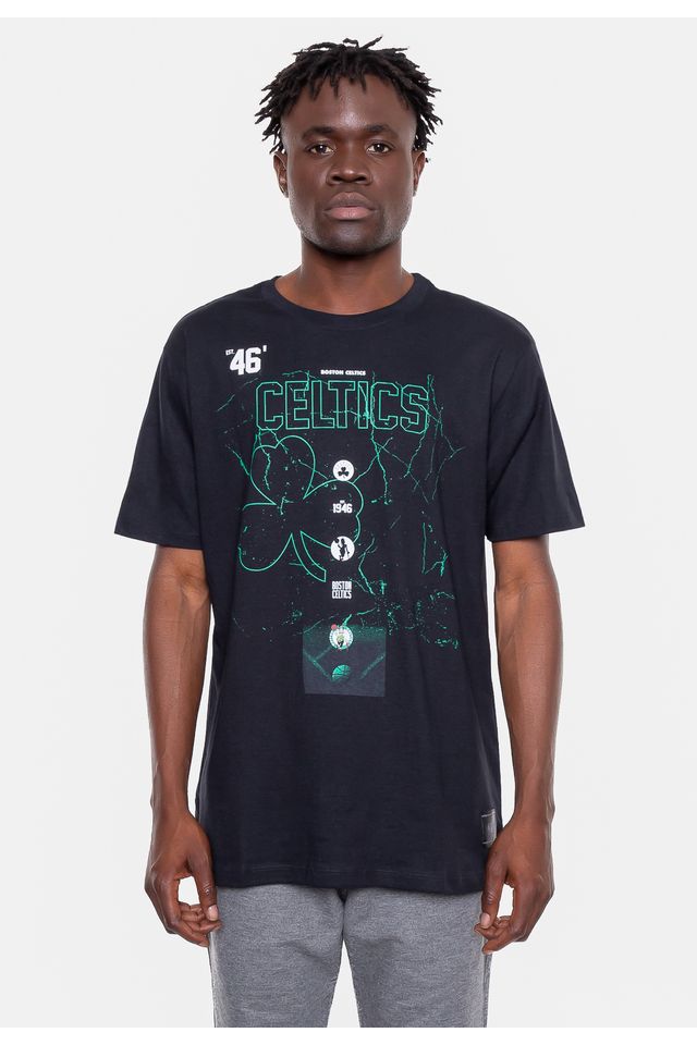 Camiseta-NBA-Thunder-Boston-Celtics-Preta