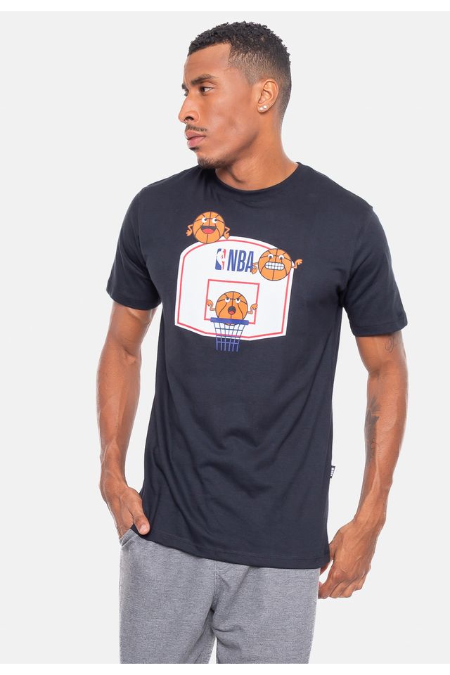 Camiseta-NBA-Ball-Alive-Preta