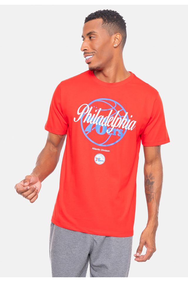 Camiseta-NBA-Division-Philadelphia-76Ers-Vermelha