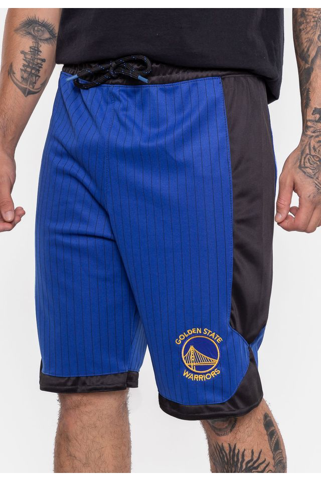 Bermuda-NBA-Stripe-Golden-State-Warriors-Royal