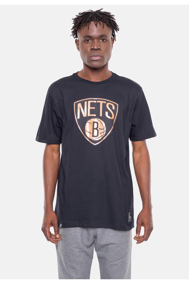 Camiseta-NBA-Sunshine-Brooklyn-Nets-Preta