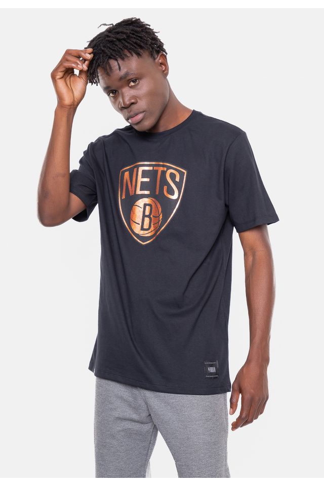 Camiseta-NBA-Sunshine-Brooklyn-Nets-Preta