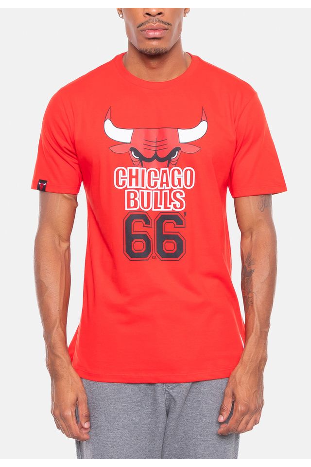 Camiseta-NBA-Half-Logo-Chicago-Bulls-Vermelha