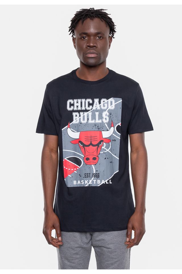 Camiseta-NBA-Backcourt-Chicago-Bulls-Preta