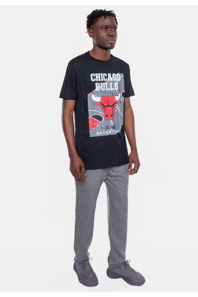 Camiseta-NBA-Backcourt-Chicago-Bulls-Preta