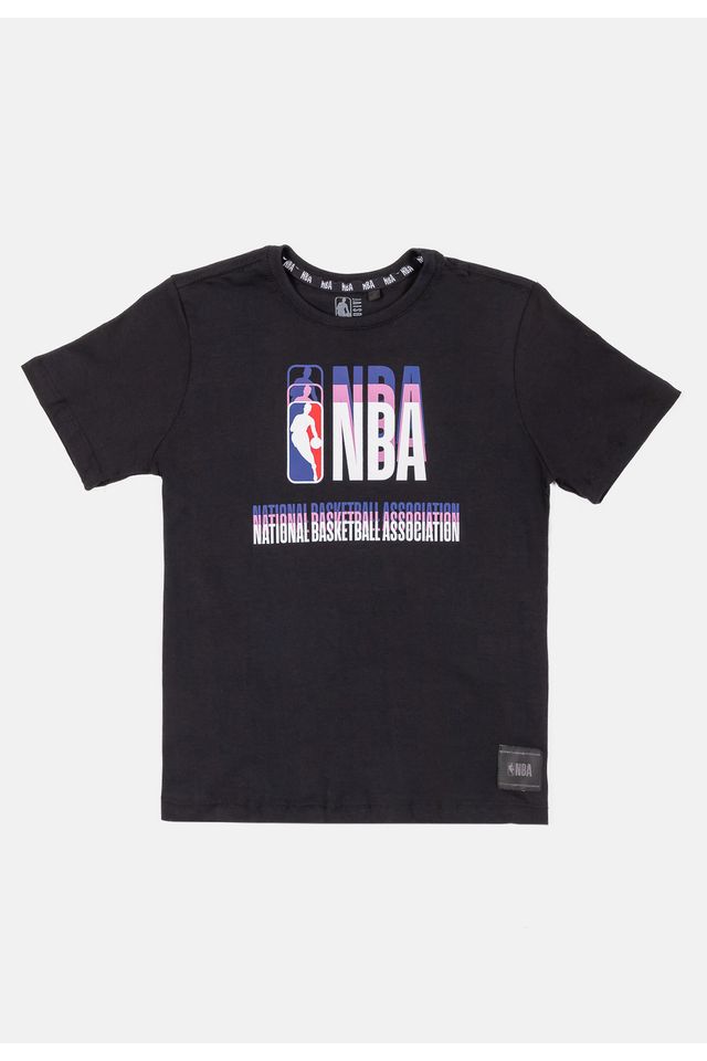 Camiseta-NBA-Juvenil-Outverse-Preta