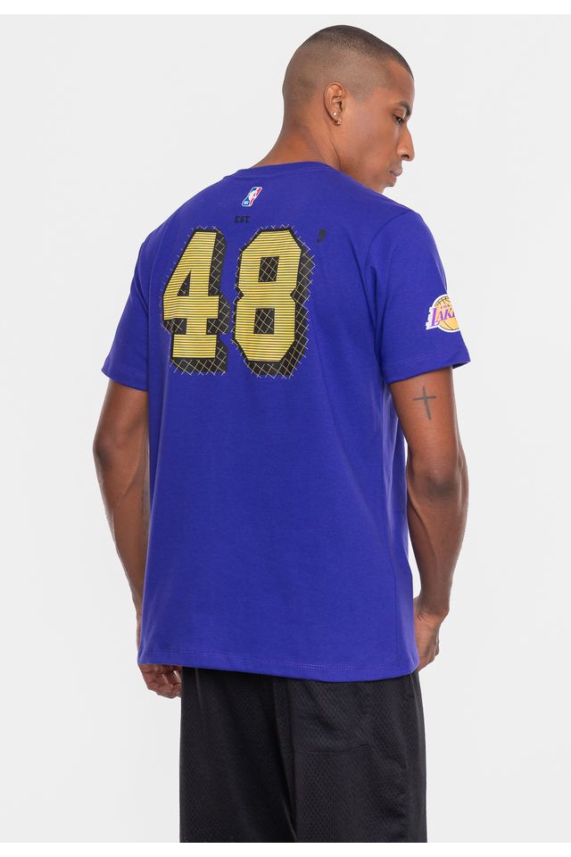 Camiseta-NBA-Sneakers-Los-Angeles-Lakers-Roxa-Vanguarda