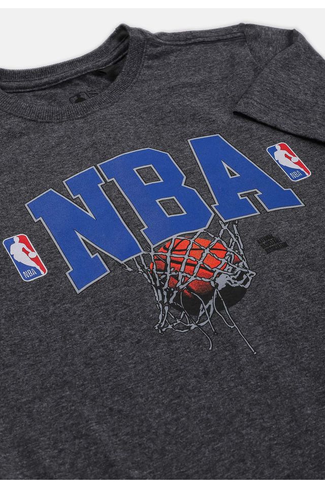 Camiseta-NBA-Juvenil-Hoop-Grafite-Mescla