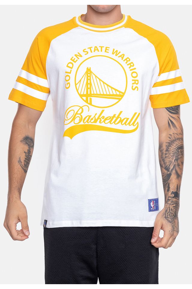 Camiseta-NBA-Seventy-Golden-State-Warriors-Branca-Off