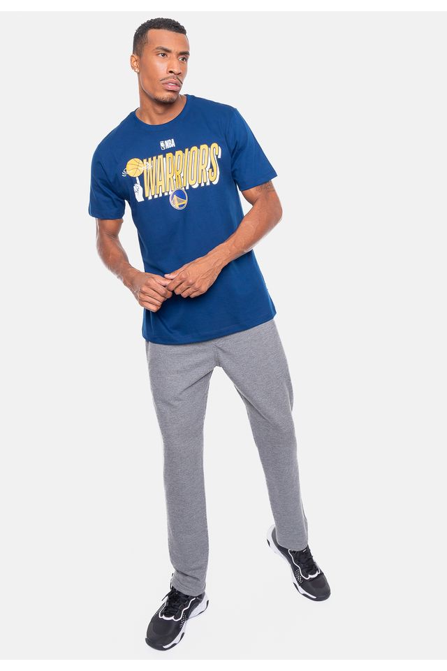 Camiseta-NBA-Hand-On-Ball-Golden-State-Warriors-Azul-Indigo