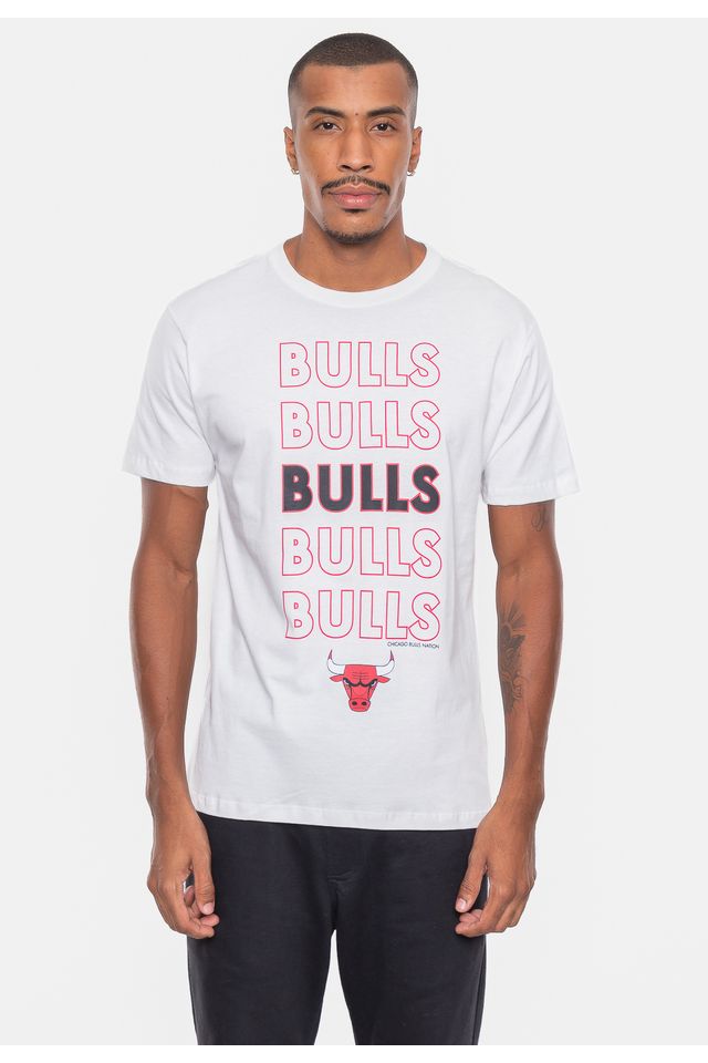 Camiseta-NBA-Contour-Chicago-Bulls-Branca