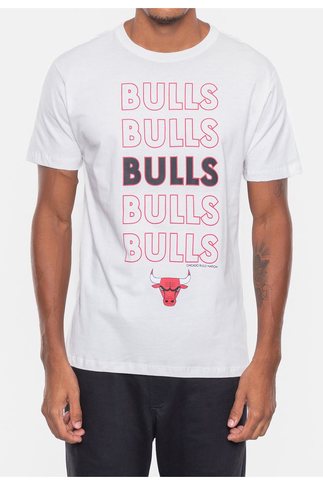 Camiseta-NBA-Contour-Chicago-Bulls-Branca