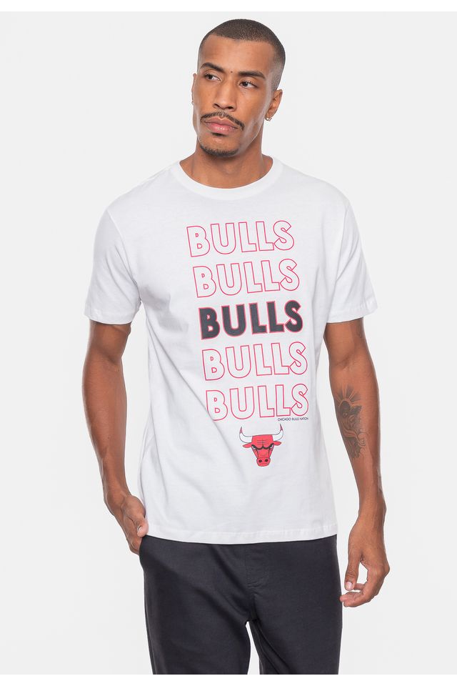 Camiseta-NBA-Contour-Chicago-Bulls-Branca