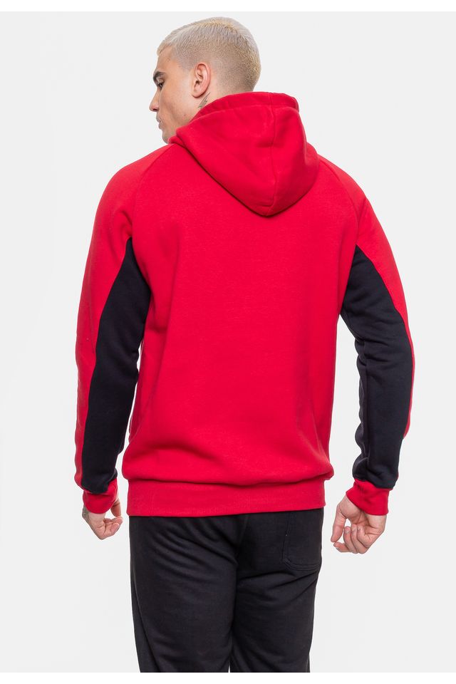 Moletom-NBA-Masculino-Chicago-Bulls-Vermelho-Rubro