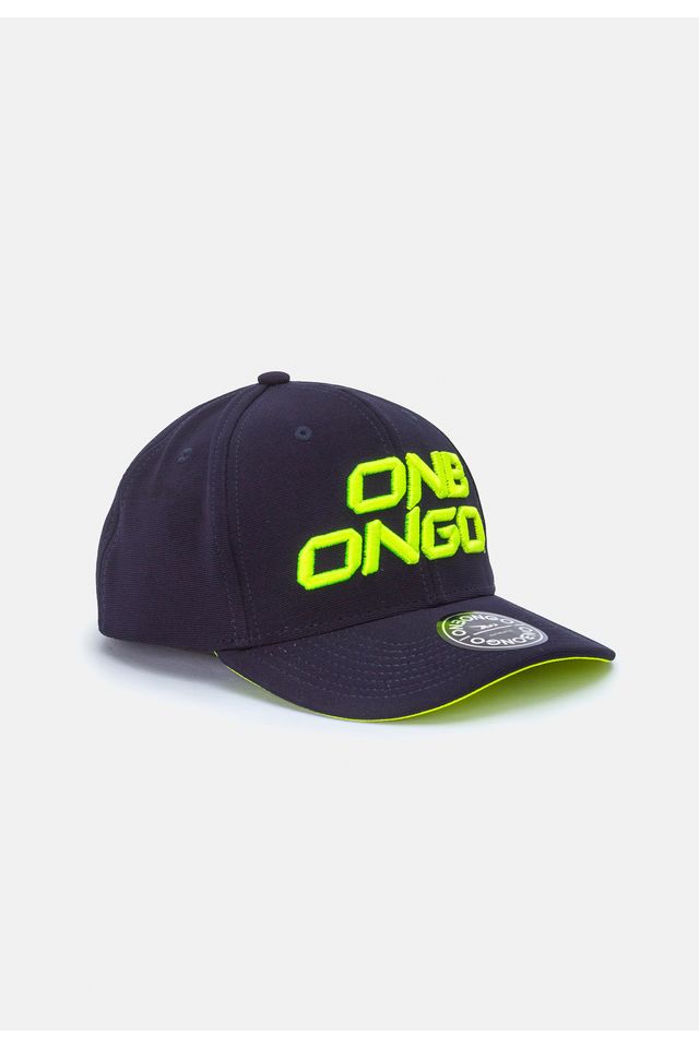 Bone-Onbongo-Aba-Curva-Snapback-Azul-Marinho