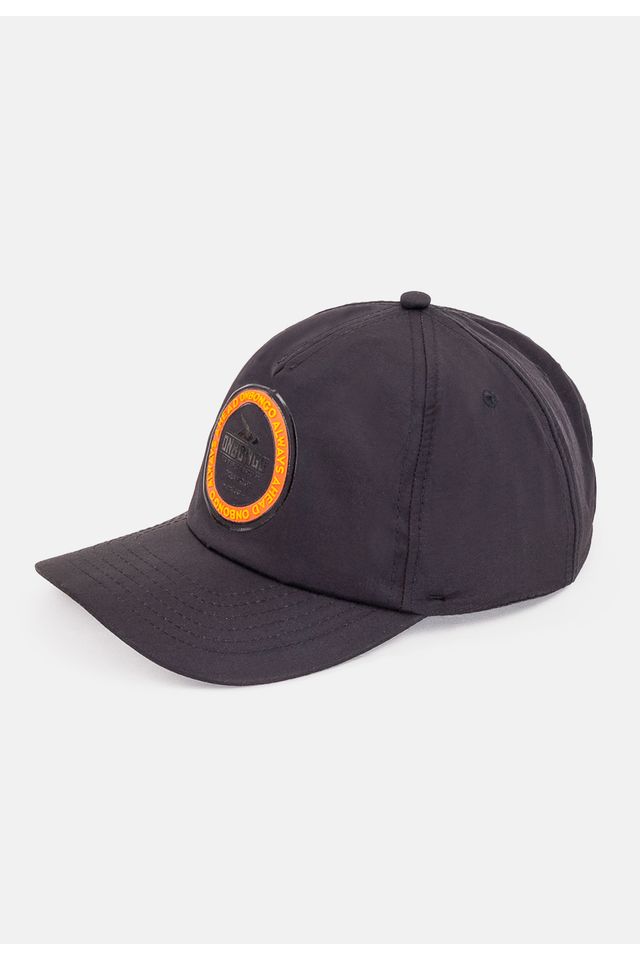 Bone-Onbongo-Snapback-Aba-Curva-Preto