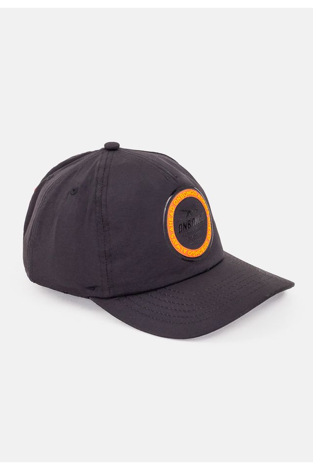 Bone-Onbongo-Snapback-Aba-Curva-Preto