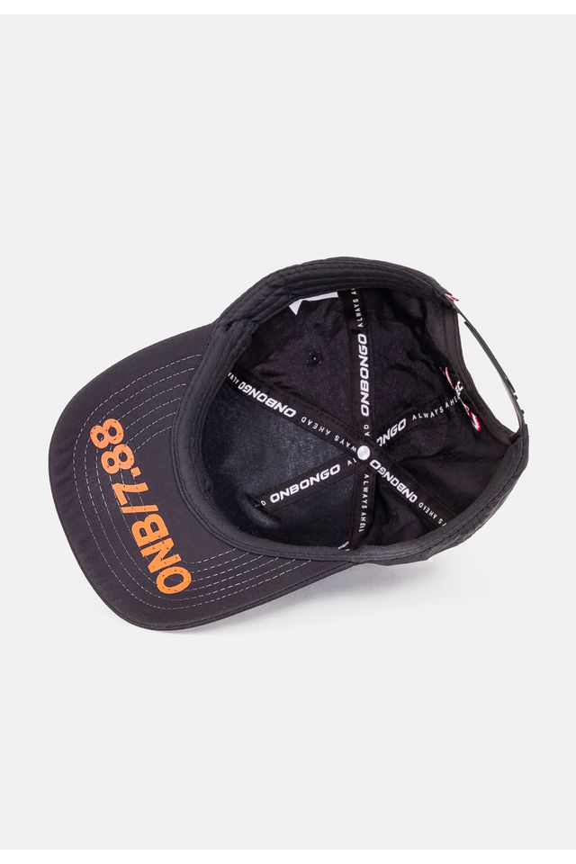 Bone-Onbongo-Snapback-Aba-Curva-Preto