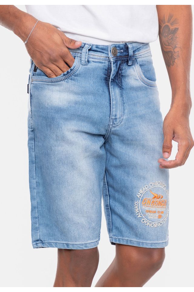 Bermuda-Onbongo-Jeans-Slim-Azul
