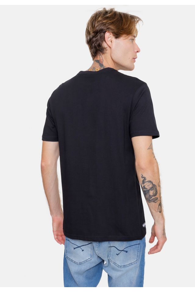 Camiseta-Oneill-Blur-Preta