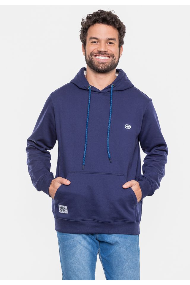 Moletom-Ecko-Canguru-Masculino-New-Fashion-Basic-Azul-Marinho