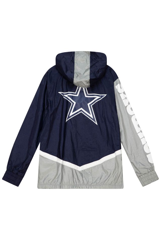 Jaqueta-Mitchell---Ness-Undeniable-Full-Zip-Windbreaker-Dallas-Cowboys-Azul-Marinho