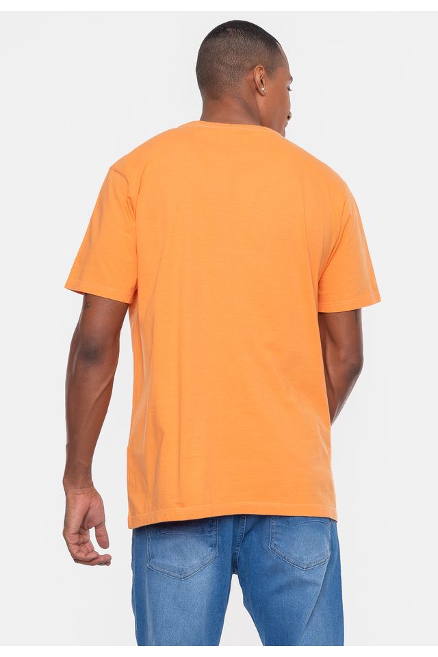 Camiseta-Ecko-Estampada-Laranja