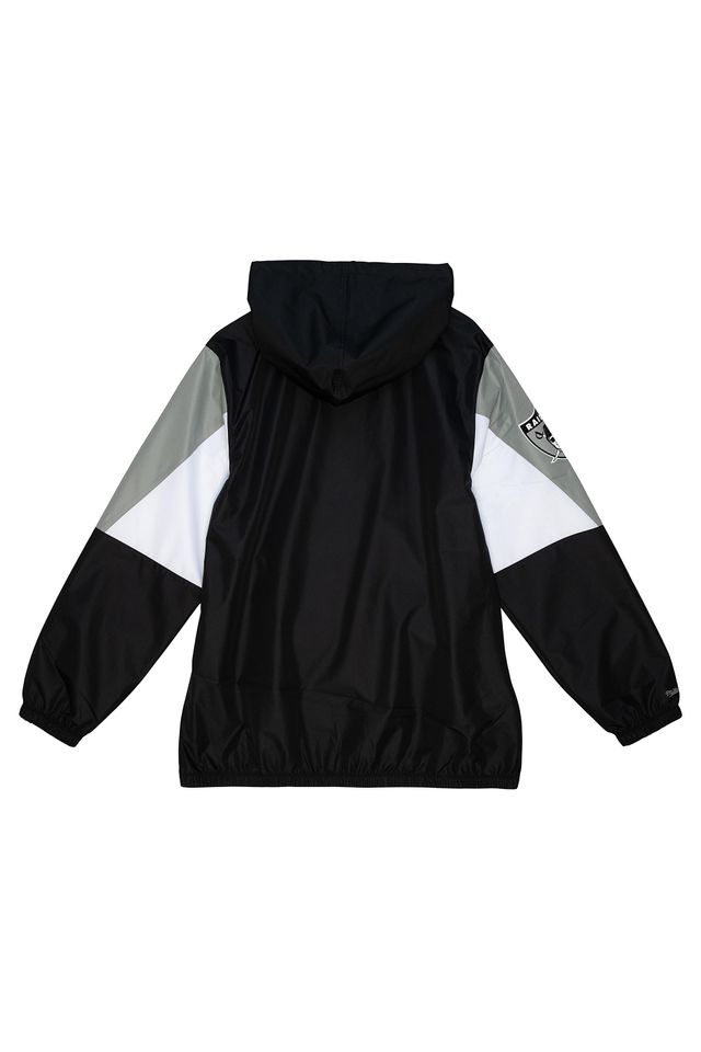 Jaqueta-Mitchell---Ness-NFL-Windbreaker-Oakland-Raiders-Preta