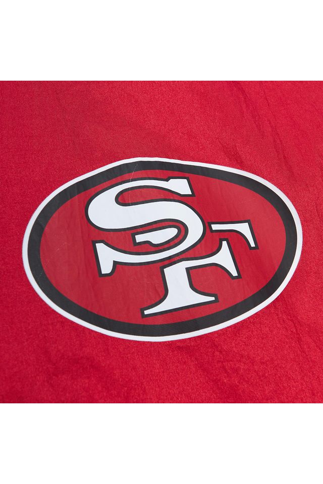 Jaqueta-Mitchell---Ness-NFL-Windbreaker-San-Antonio-49ers-Vermelha