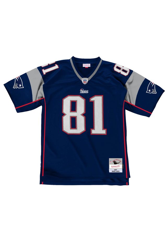 Camisa-Mitchell---Ness-NFL-Legacy-Jersey-New-England-Patriots-2007-Randy-Moss-Azul-Marinho