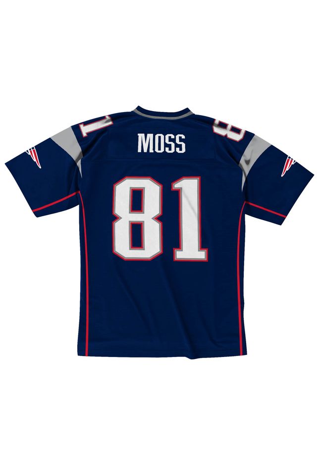 Camisa-Mitchell---Ness-NFL-Legacy-Jersey-New-England-Patriots-2007-Randy-Moss-Azul-Marinho